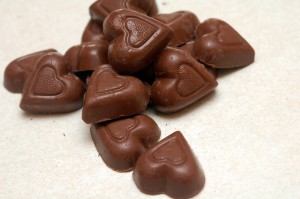 chocolate shapes